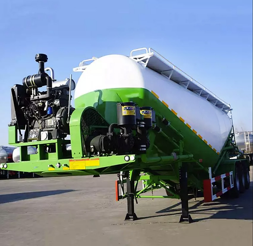 Bulk Cement Tanker Semi-Trailer