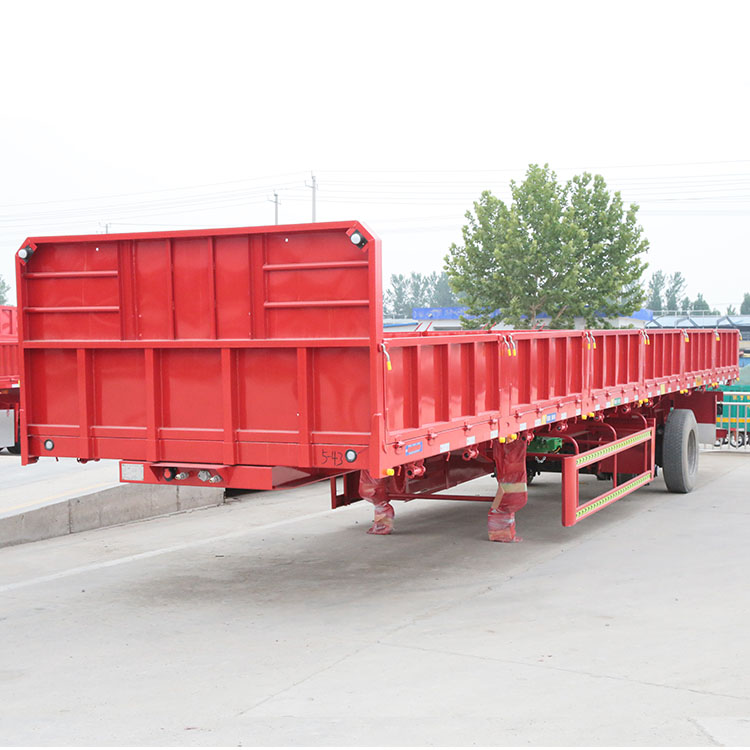 Sidewall Dropside Semi-Trailer