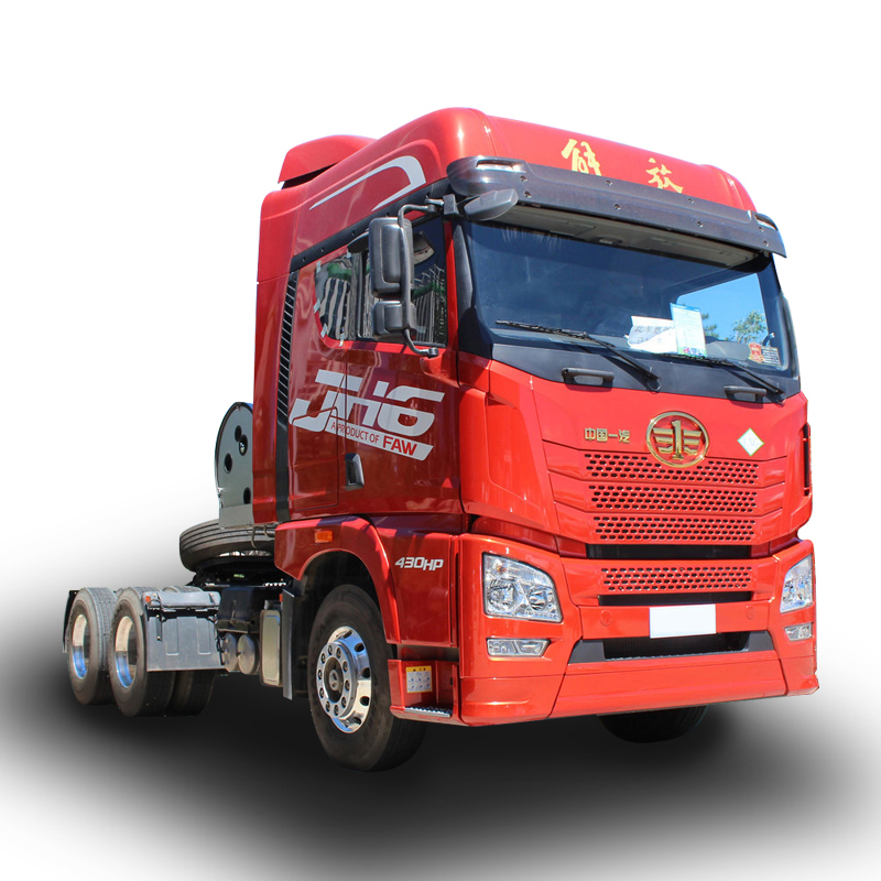 Used FAW Jiefang 6x4 tractor truck lng terminal head hot sale