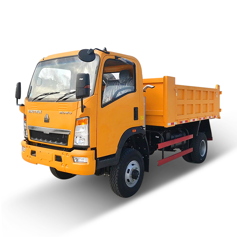 Howo 4X2 Light Duty Tipper Truck
