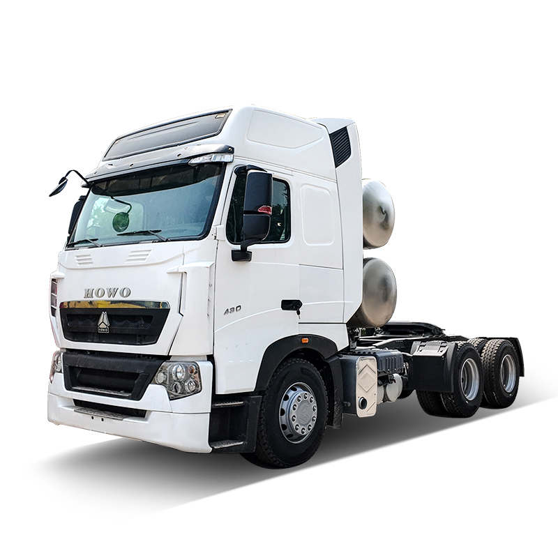 Used CNG Howo T7 6x4 Tractor Truck
